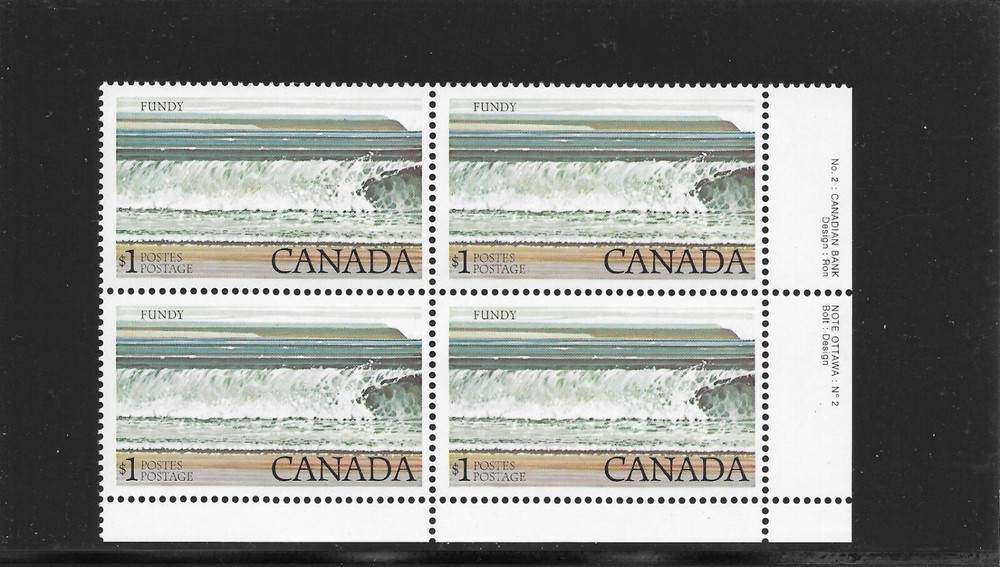 CANADA UNITRADE 726 PLATE 2 LR - 1HBF