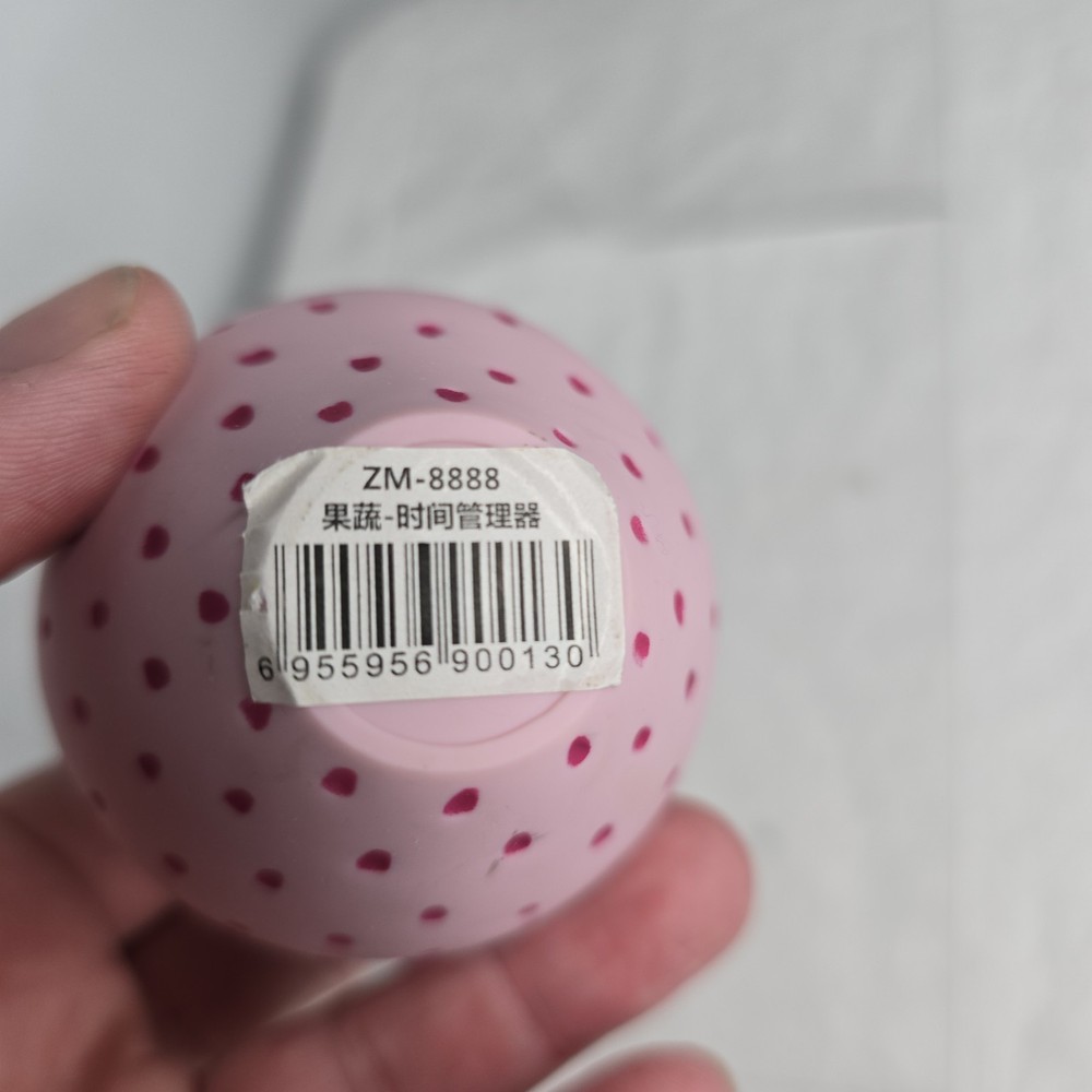 Cute Strawberry Kitchen Timer 3 Inch 60 Minute