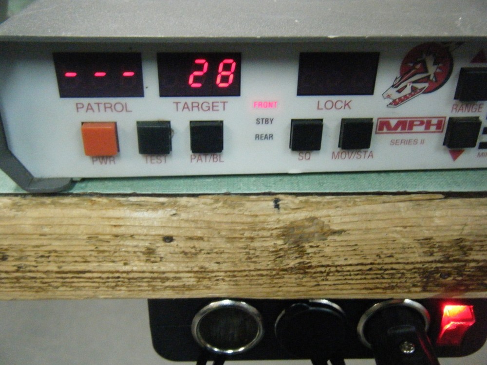 MPH INDUSTRIES RADAR, PYTHON SERIES II K BAND RADAR CERTIFIED