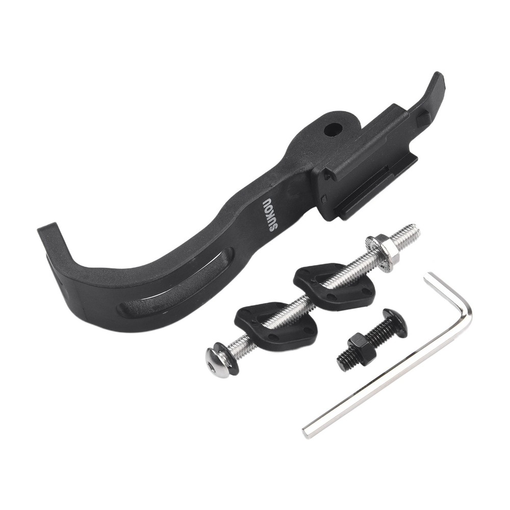 Secure Bike Computer Support with Front Fork Installed Bicycle Light Stand