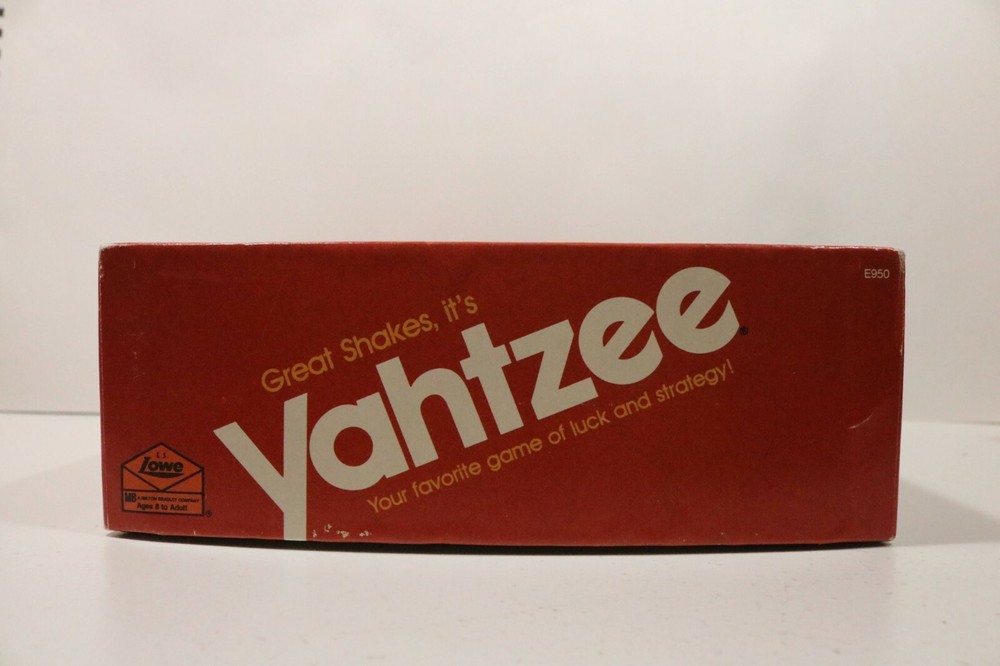 Vintage Game Yahtzee from 1982