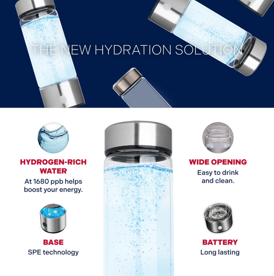 HydroWata™ Hydrogen Water Bottle