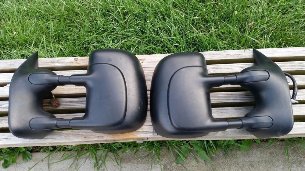 Ford OEM Econoline Eseries E150 E250 E350 Towing Telescoping power Side Mirrors