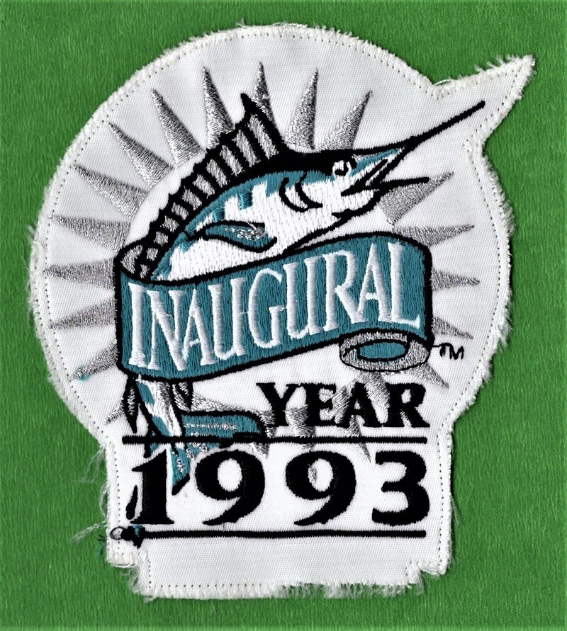 FLORIDA MARLINS MLB 1993 INAUGURAL SEASON MLB UNIFORM PATCH