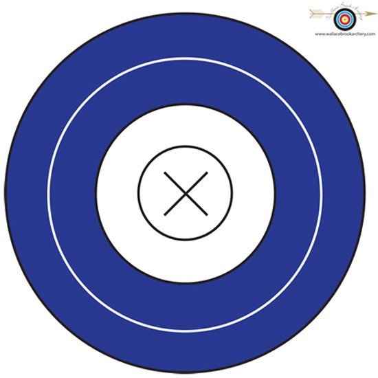 7 Inch Paper Target