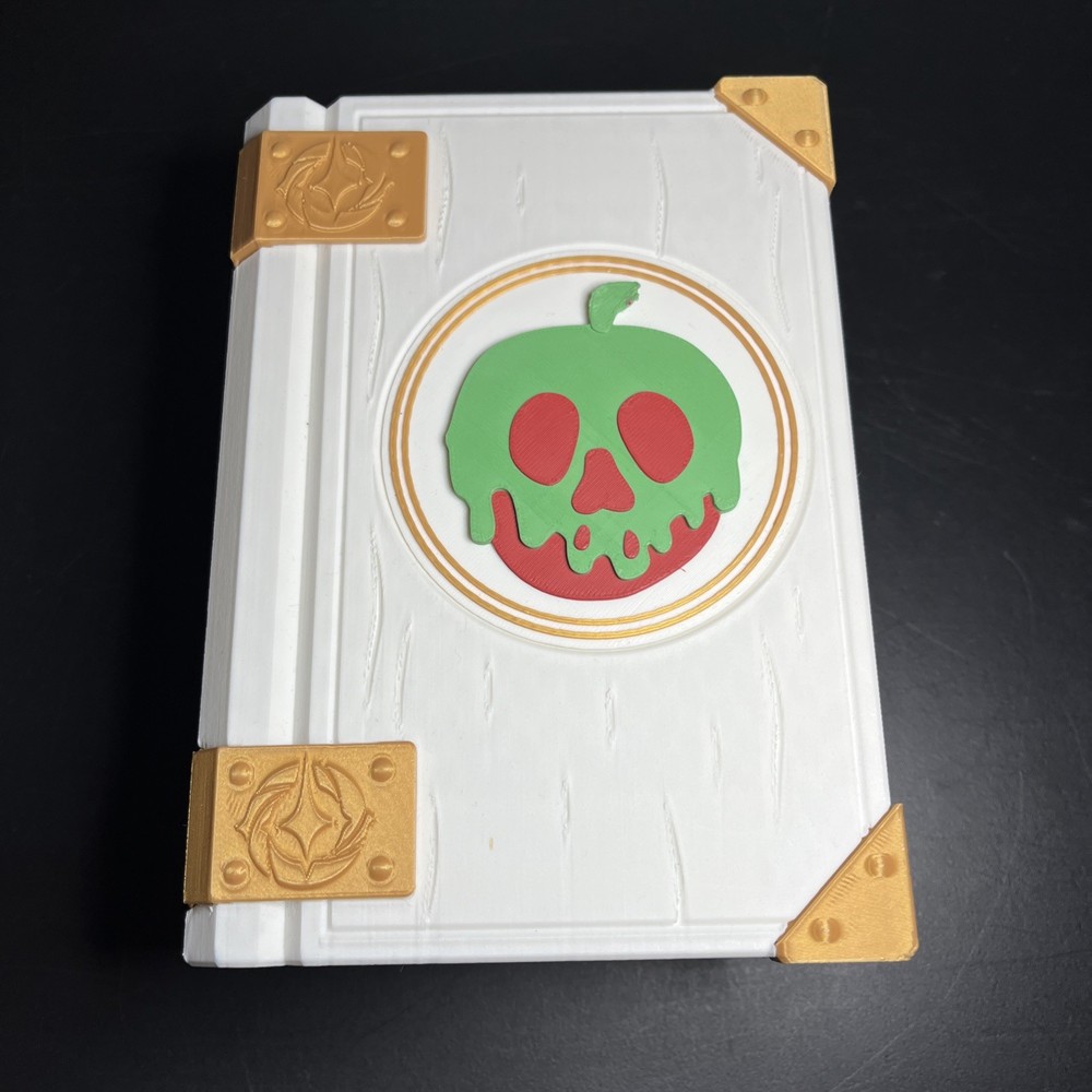 Lorcana Spell Book Deck Box