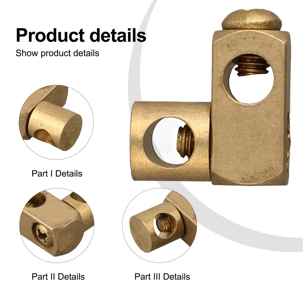 Double Joint Piece Eccentric Drain Fitting Hole Part Name Reliability Rotated