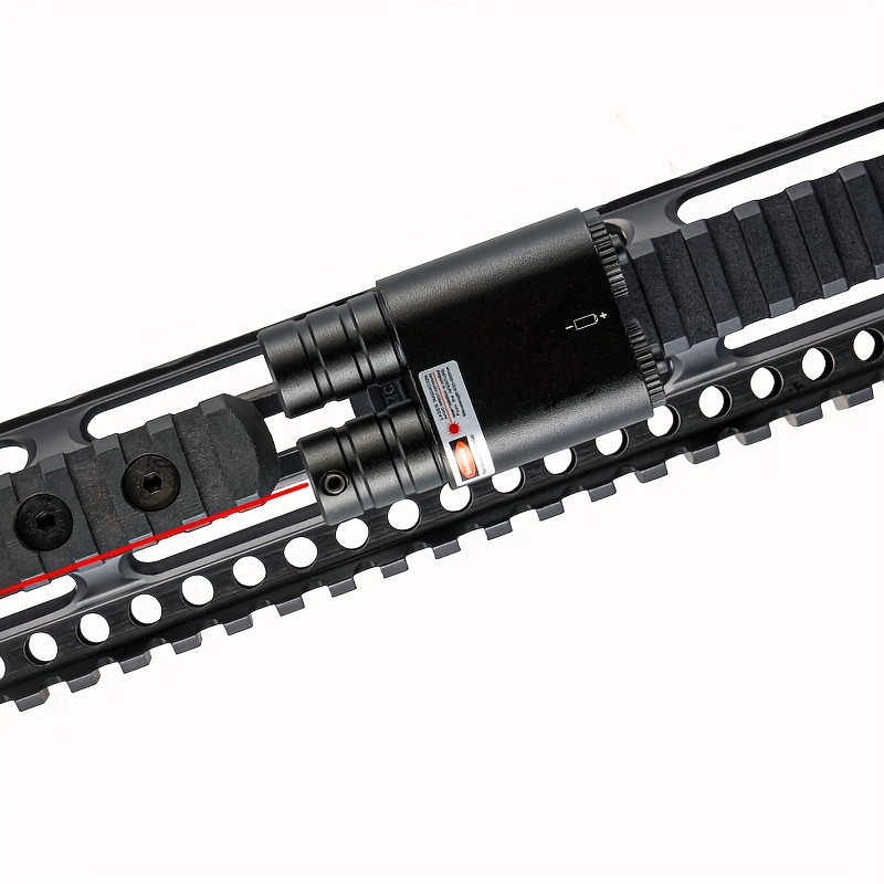 Mini Red Laser Dot Sight Combo with Flashlight & 20mm mount