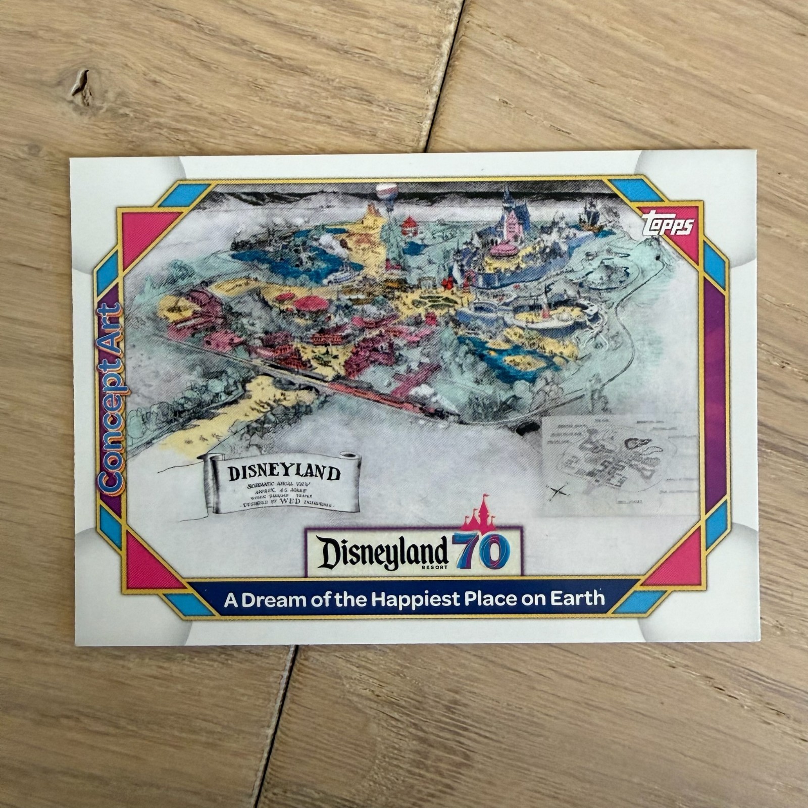 2025 Topps Disneyland 70th Anniversary Concept Art Base Set 118-150 (You Choose)