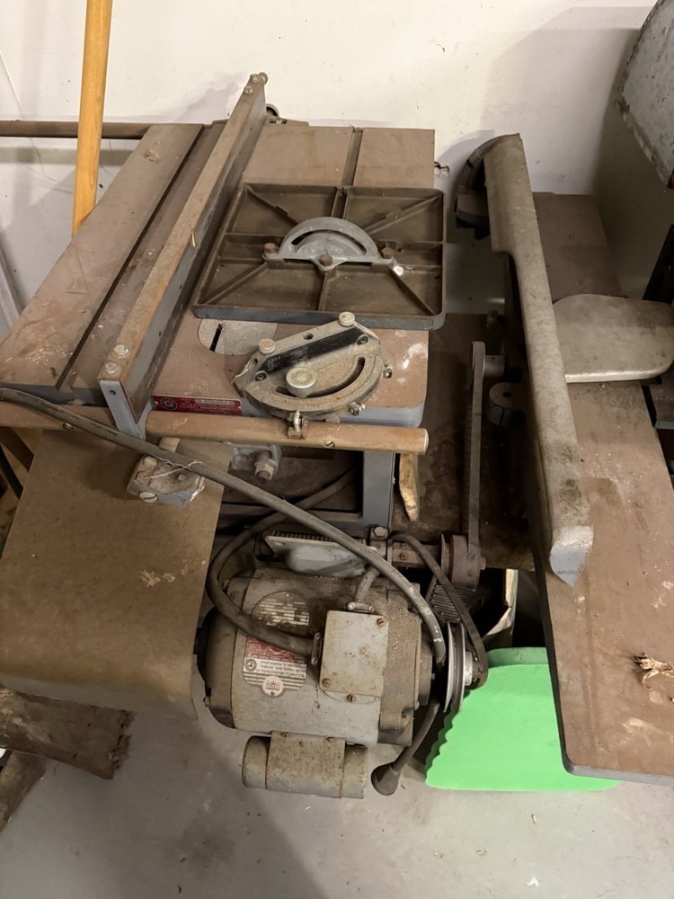 Vintage Circular Saw and Jointer