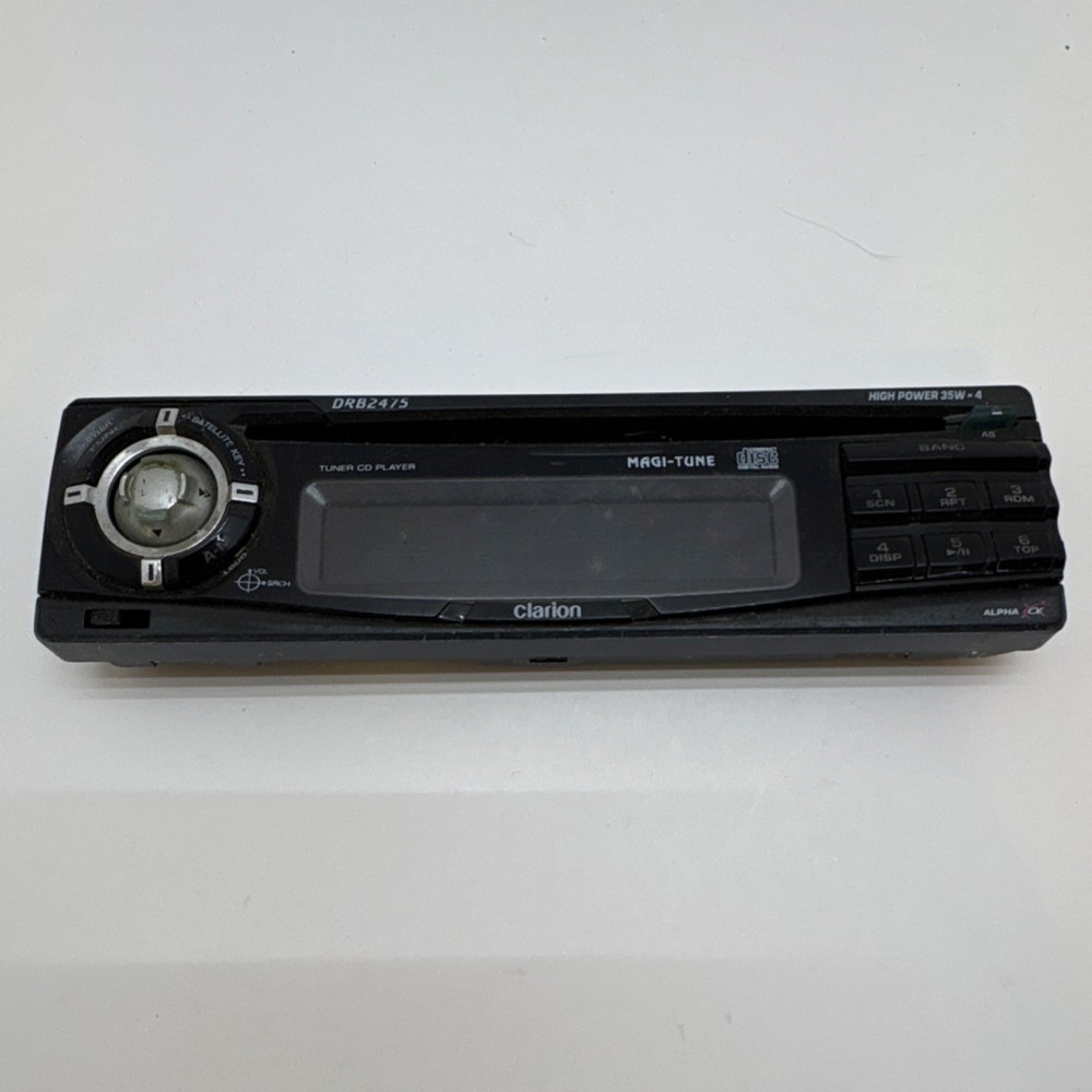 Clarion DRB2475 Car Stereo Replacement Faceplate, Untested