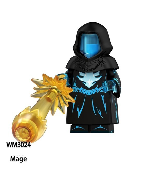 Mage Shadow Caster Custom 2" Miniature Figure Magic User (New/Mint)