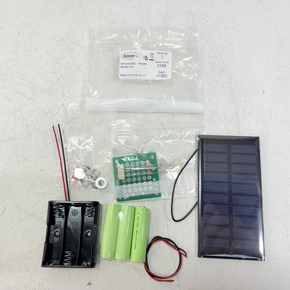 Kitronik Solar Power Starter Kit