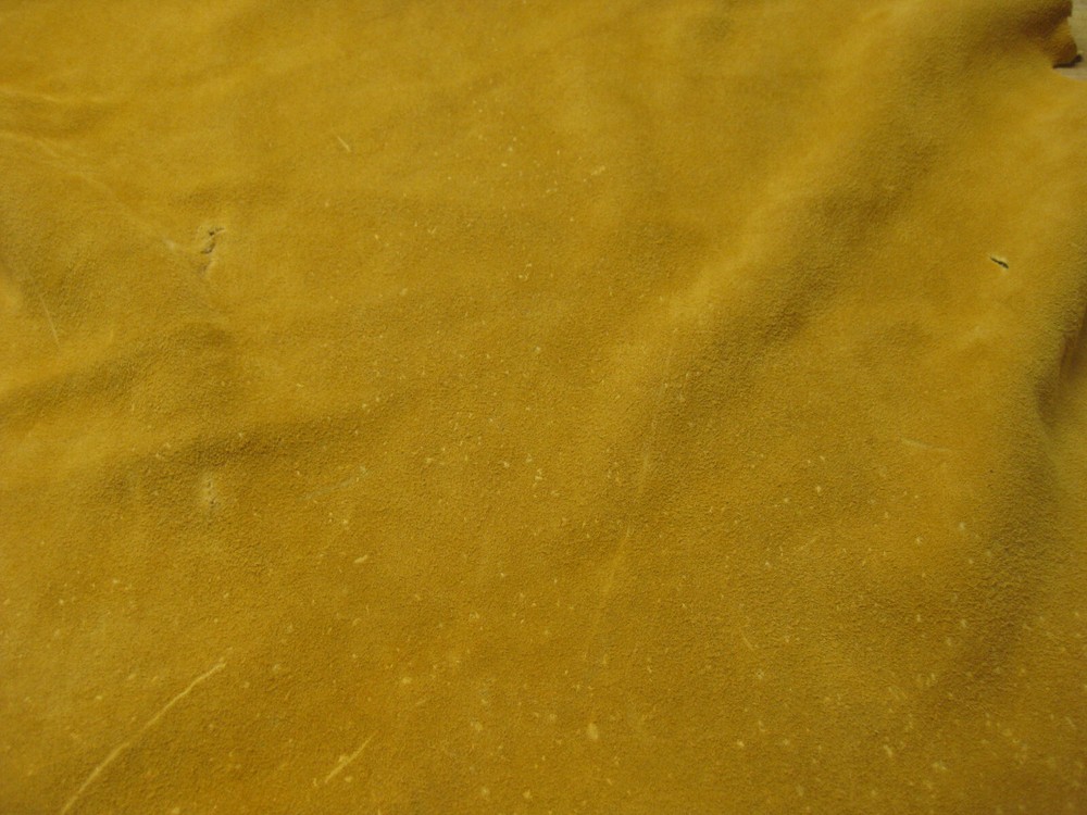 Suede Buffalo Leather Tan #0008535 Row 39