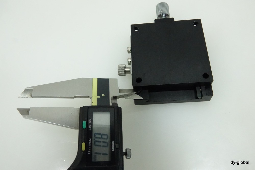 Precision Linear X Axis fine Screw Thin Positioner Stage 60X60X18 STA-I-155=5F31