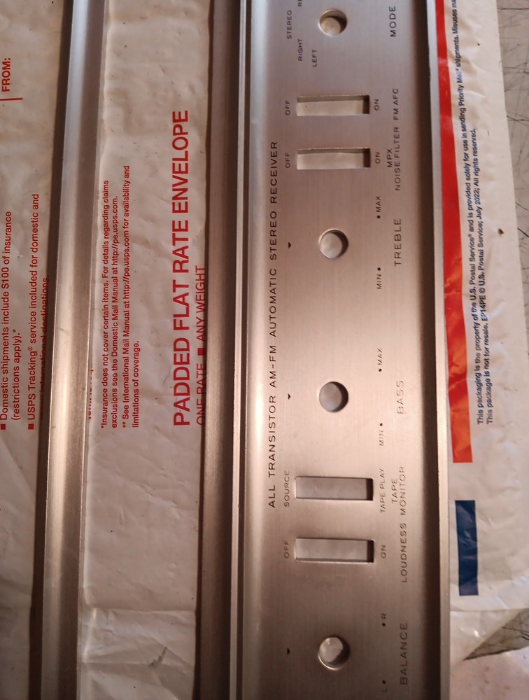Kenwood TK-60 Faceplate Original