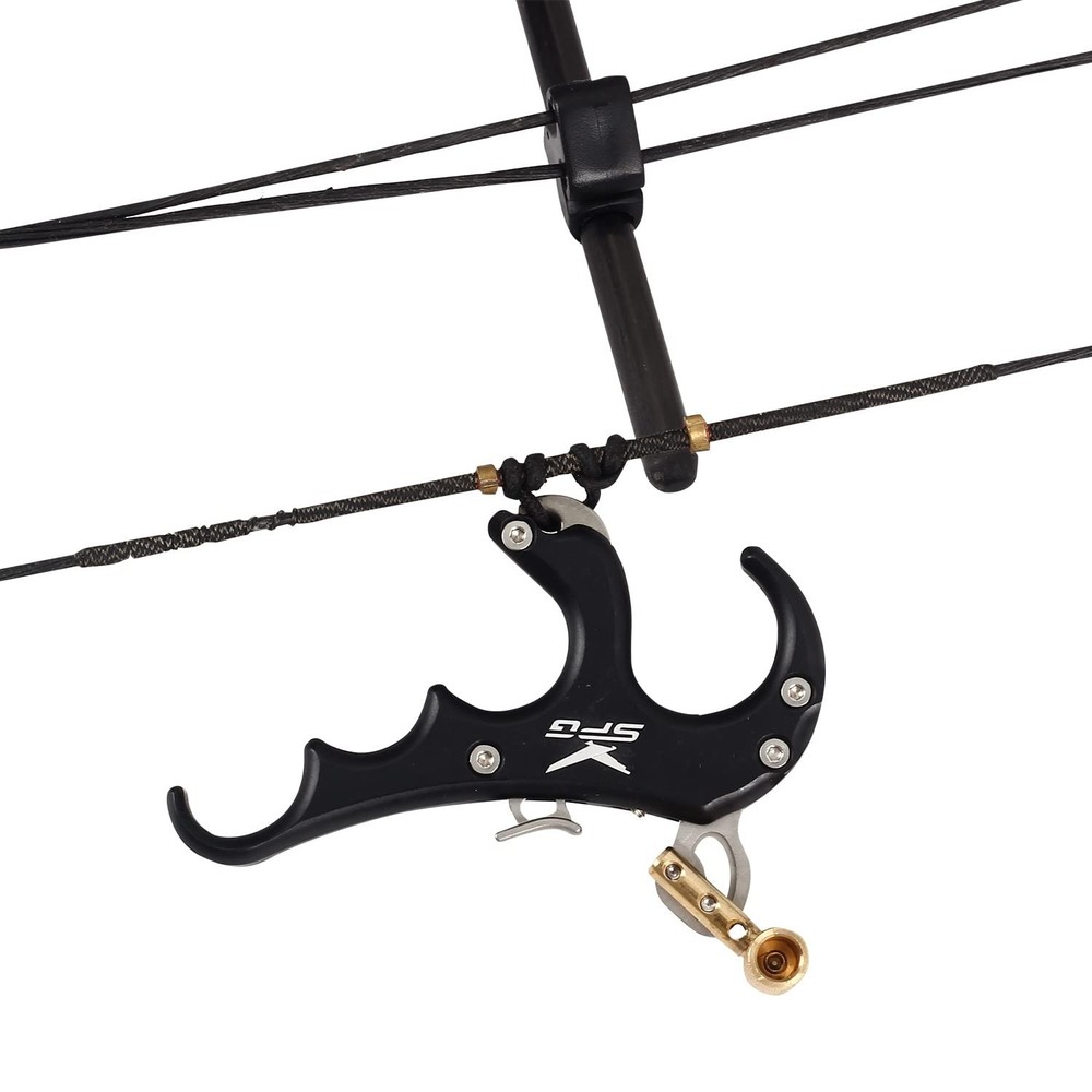Archery Compound Bow Release Aid Archery Release Bow Thumb Release for Compou...