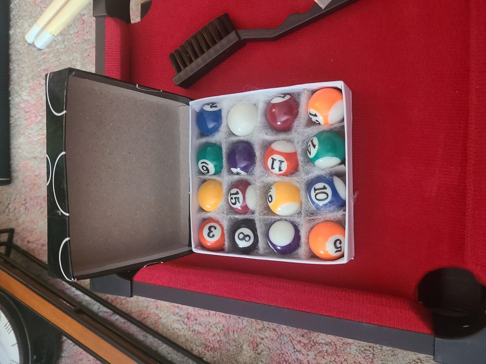 Crane Tabletop Billiards Table Open Box