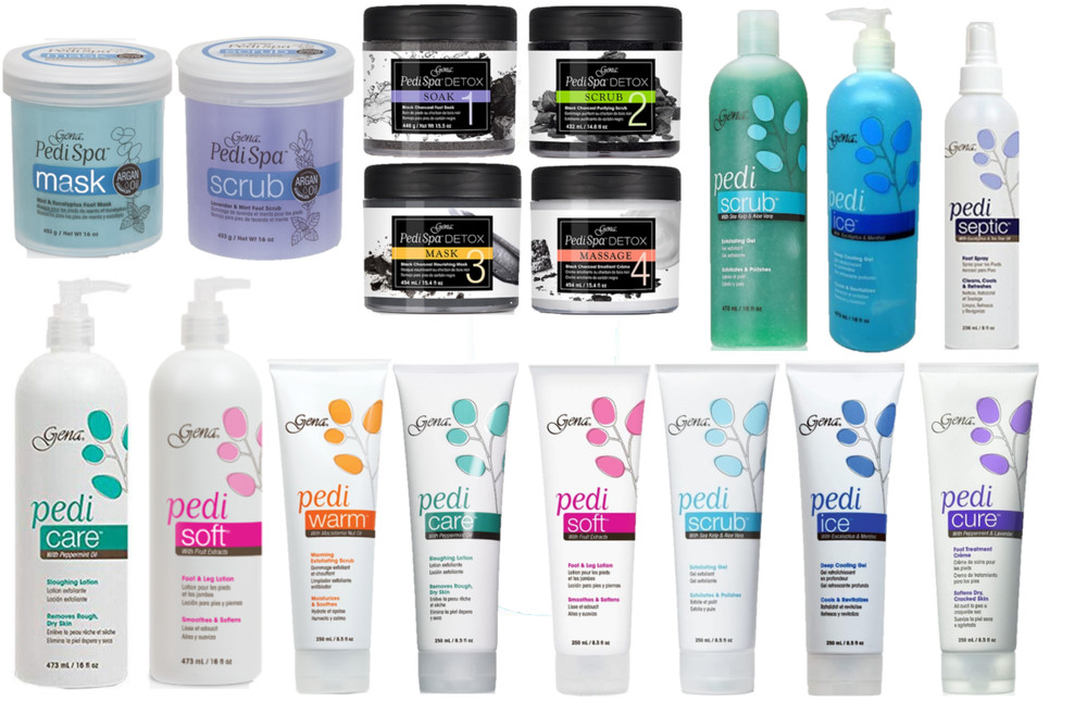 Gena Pedi Spa With Argan Oil Complex - SELECT FROM: