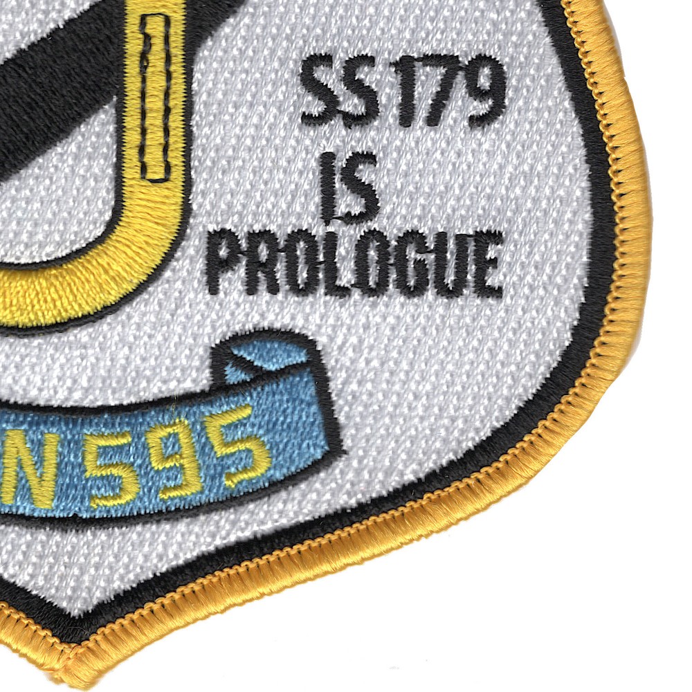 SSN-595 USS Plunger Patch - Version B