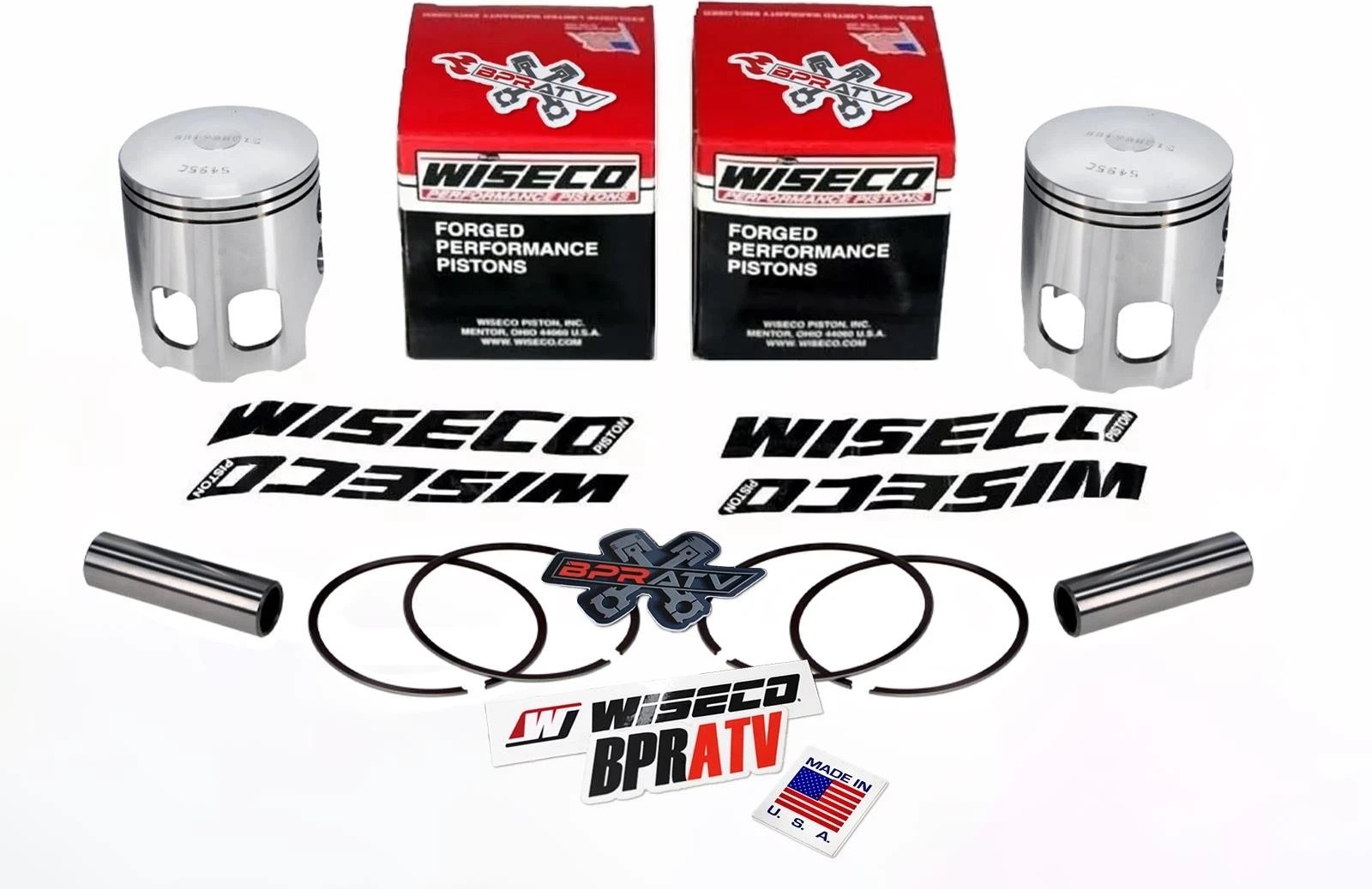 Banshee 421cc Stroker Engine Rebuild Kit ARES 68mm Cylinder +4mm Crank Cool Head