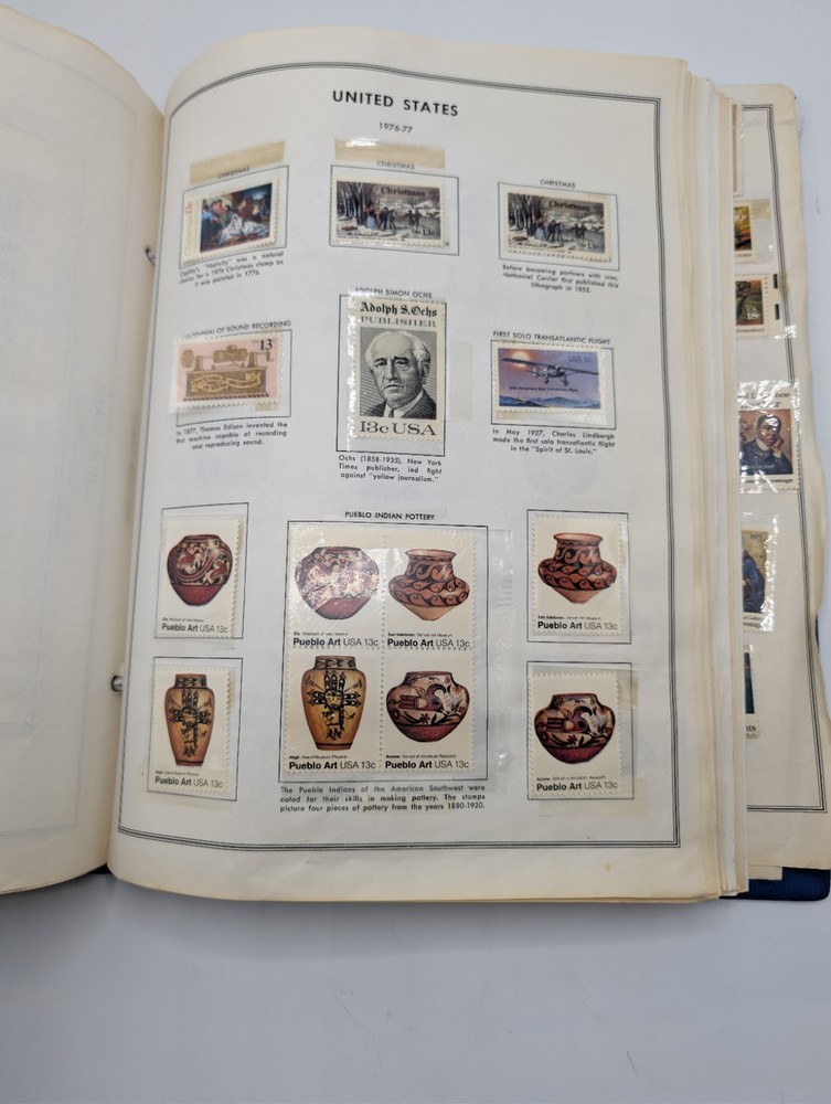 United States Liberty Stamp Album 1847-1984 Air Mail Postage Due Commemorative