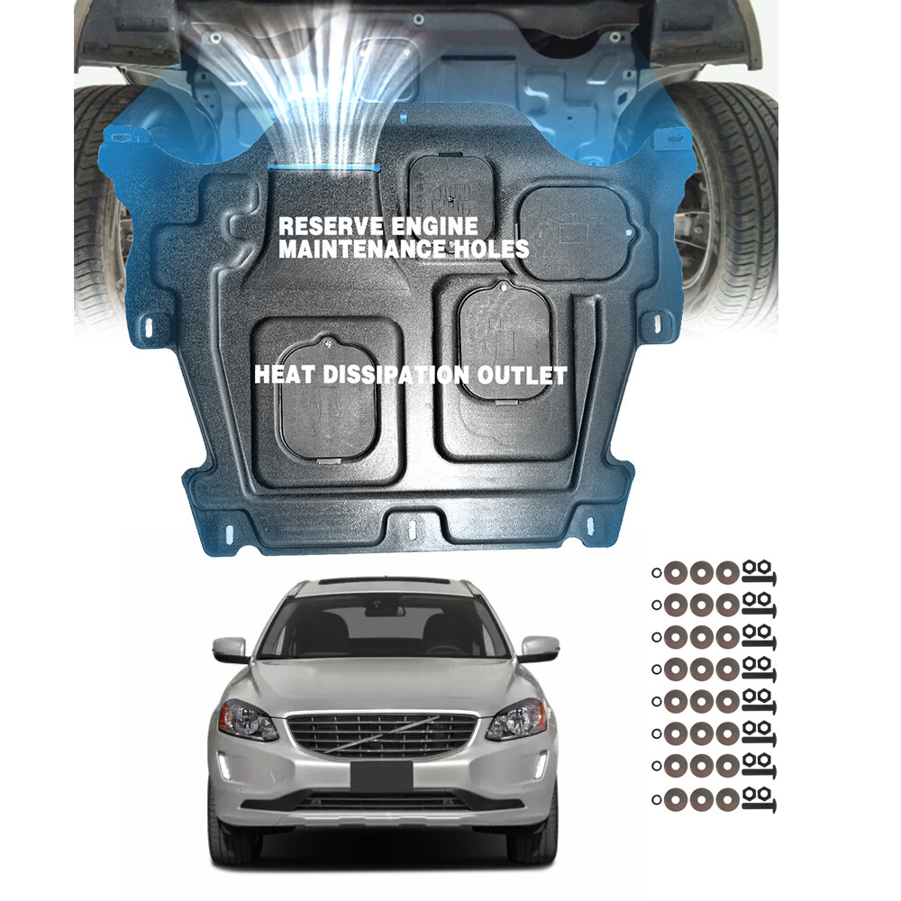 For Volvo XC60 2011-2016 Front Engine Splash Shield Engine Cover Case Guard