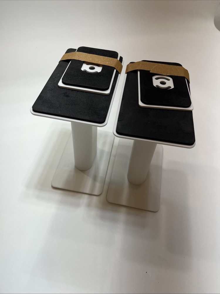 Kanto SP9 9" desktop speaker stands (white)