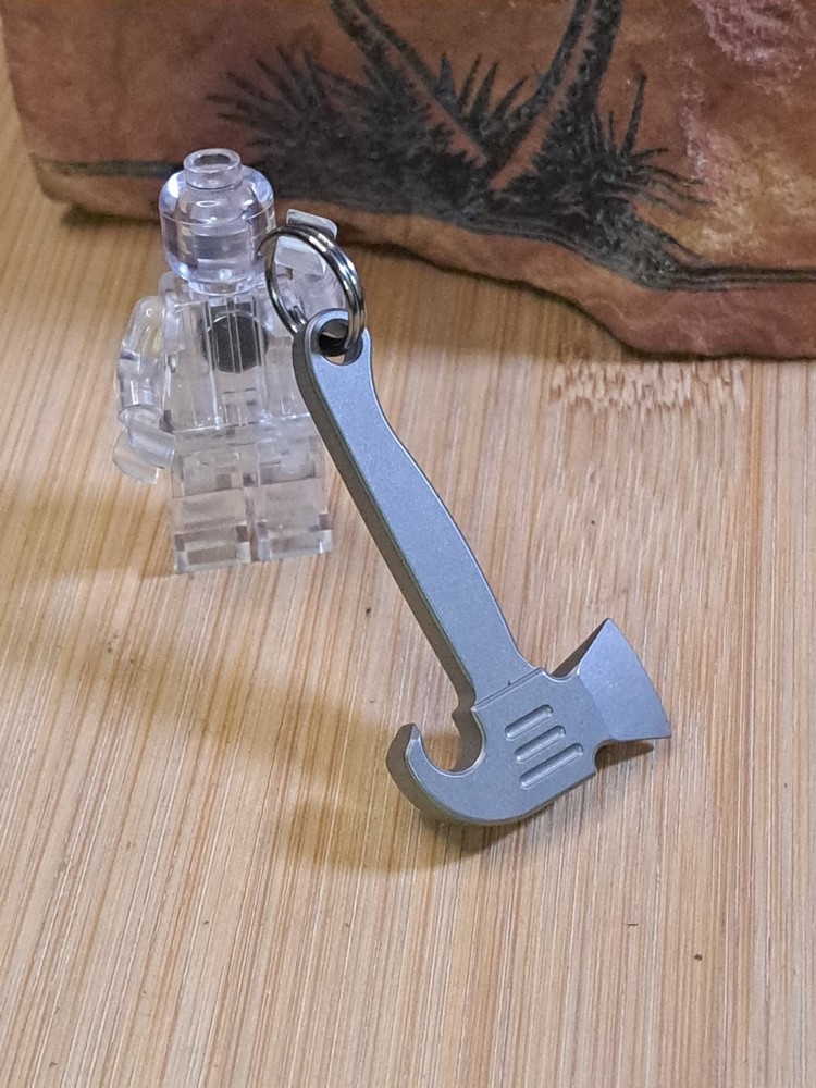 EDC Titanium Alloy Keychain Bottle Opener Multi-Tool