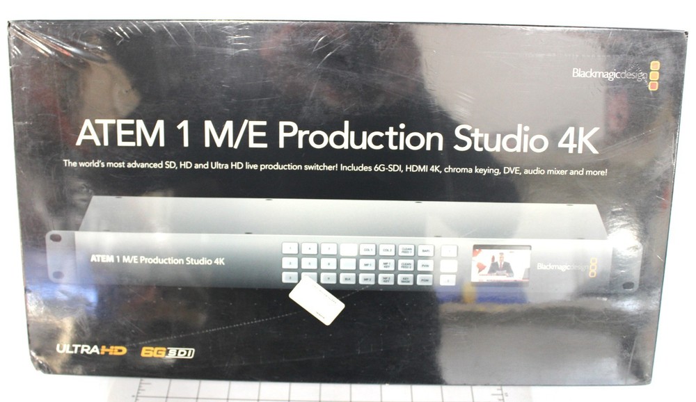 Blackmagic Design ATEM 1 M/E Production Studio 4K Switcher