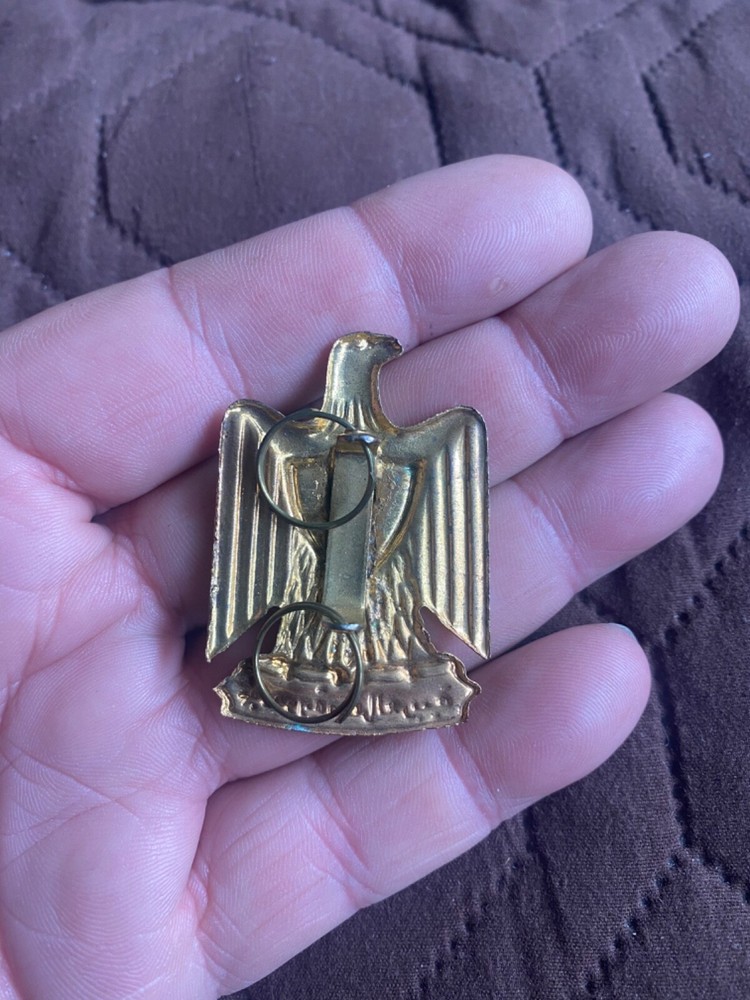 IRAQI DESERT STORM HAT SHIELD ORIGINAL