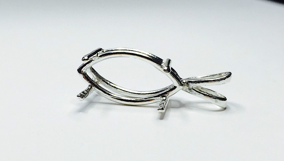 Sterling Silver Marquise Pre-Notched Pendant Setting (8x4mm-20x10mm)