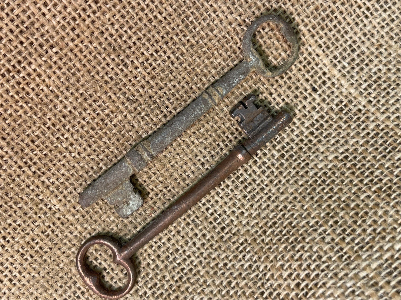 Two Dug Civil War Era Skeleton Keys Recovered From Charleston South Carolina