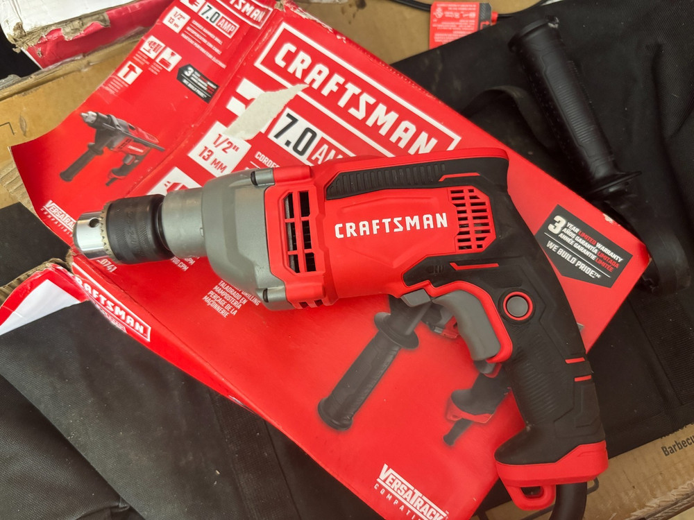 CRAFTSMAN 1/2-in 7 -Amp Variable Speed Hammer Drill