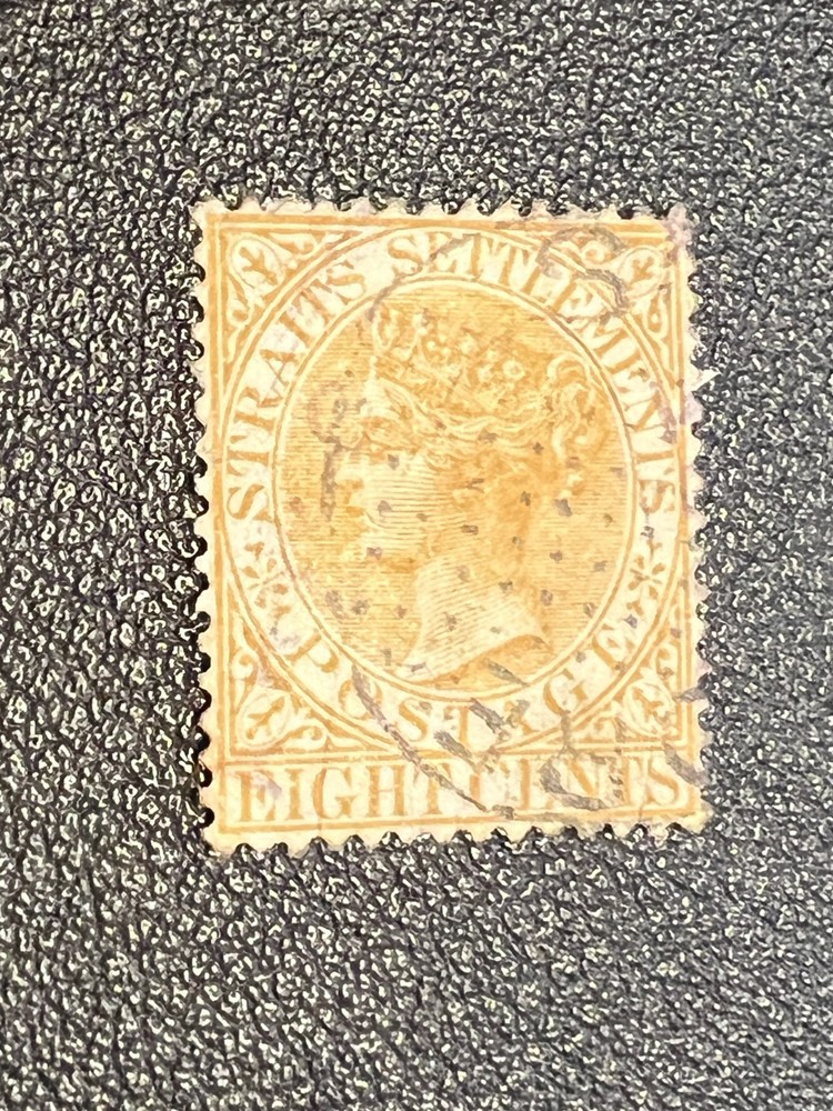 Straits Settlements stamp 49 used