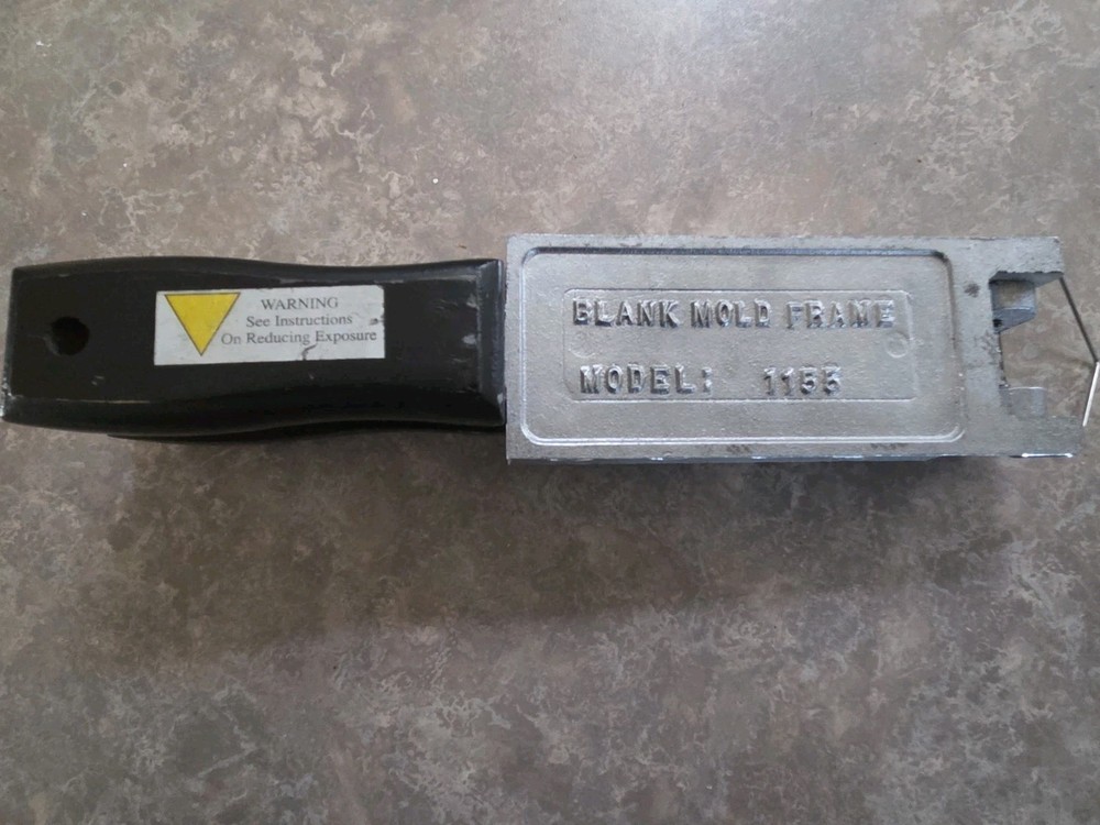 USED.  Blank Frame MOLD-Model  1155
