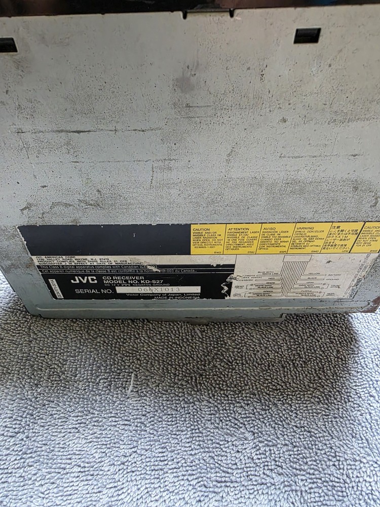 JVC KD-S27