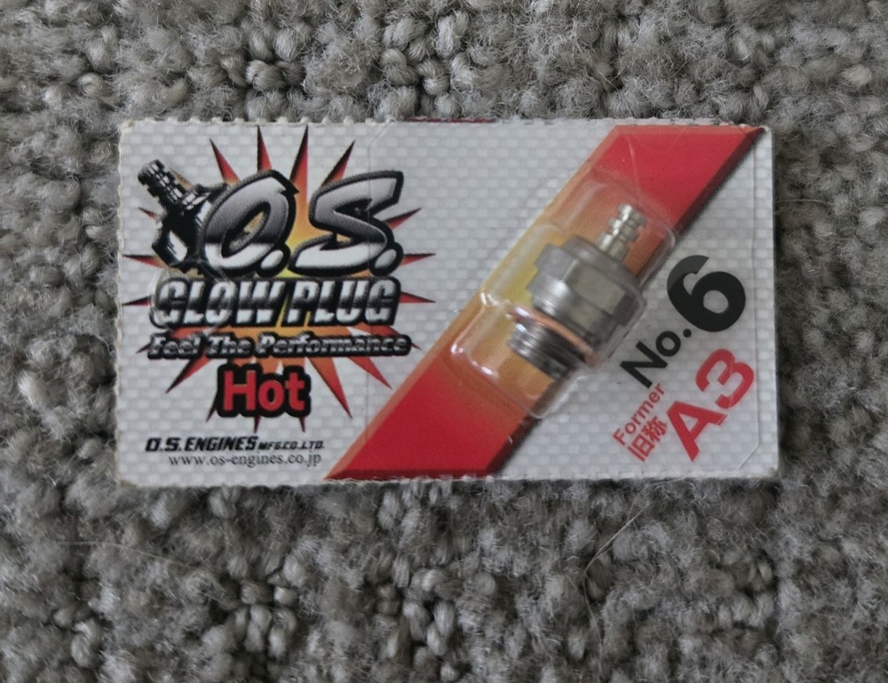 (Single) O.S. Glow Plug #6 A3