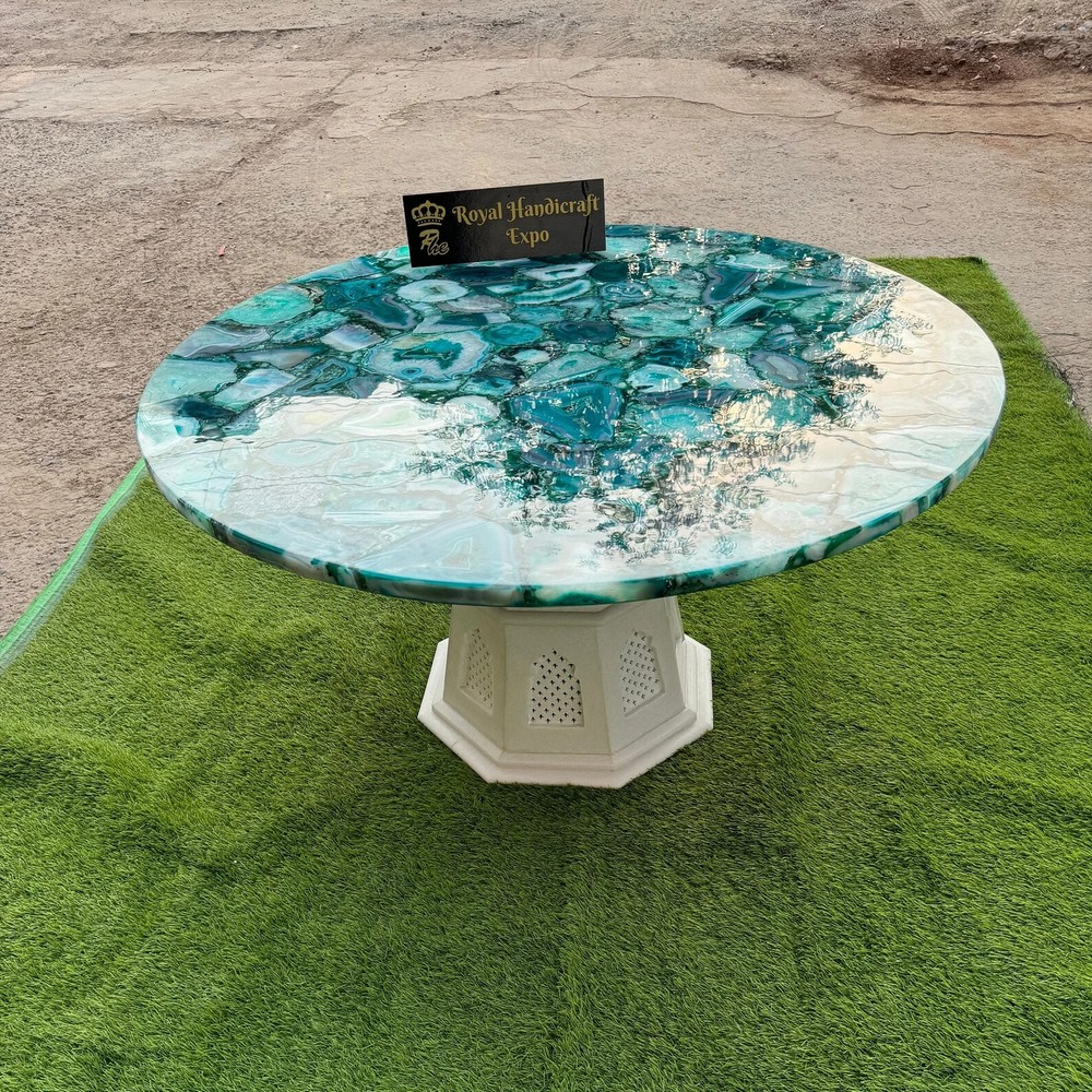 Agate Table, Agate Console Table, Agate Countertop/Side Table/ Agate Table Top