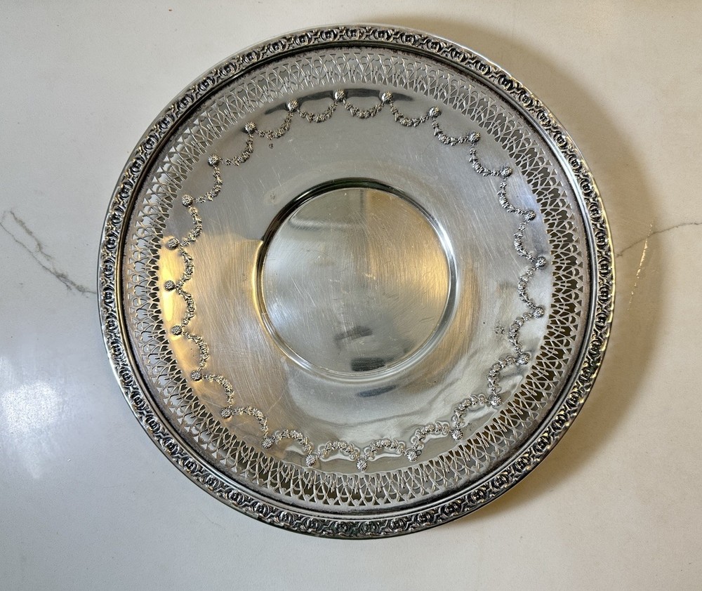 Reed & Barton Serving Plate 10.5" Silverplate #1703