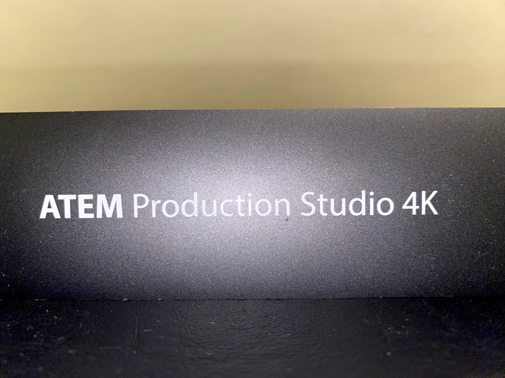 Blackmagic Design ATEM Production Studio 4K 8-input rackmount video switcher