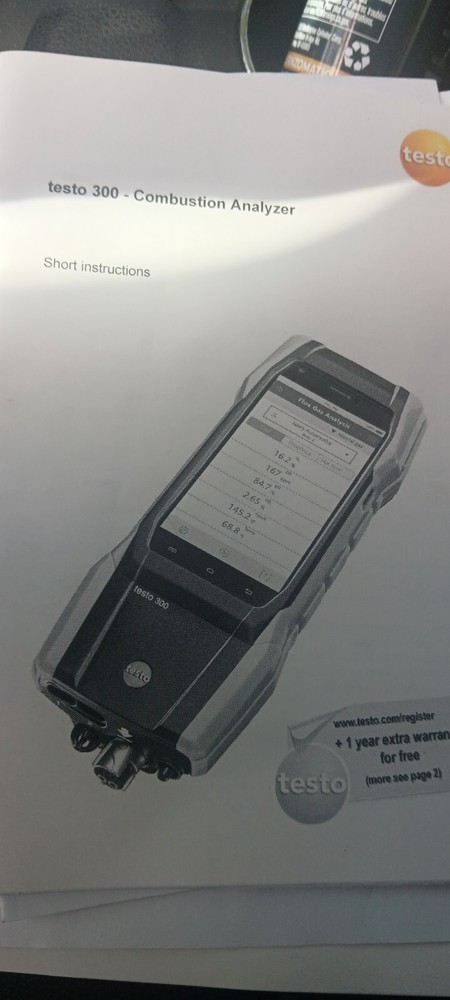Testo 300 Combustion Analyzer