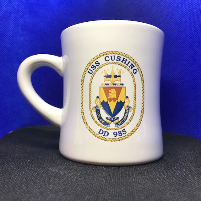USS CUSHING (DD-985) VICTORY MUG