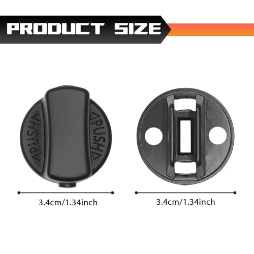 Key Ignition Push Button Starter Switch for Mazda CX-9 Remote Start Black