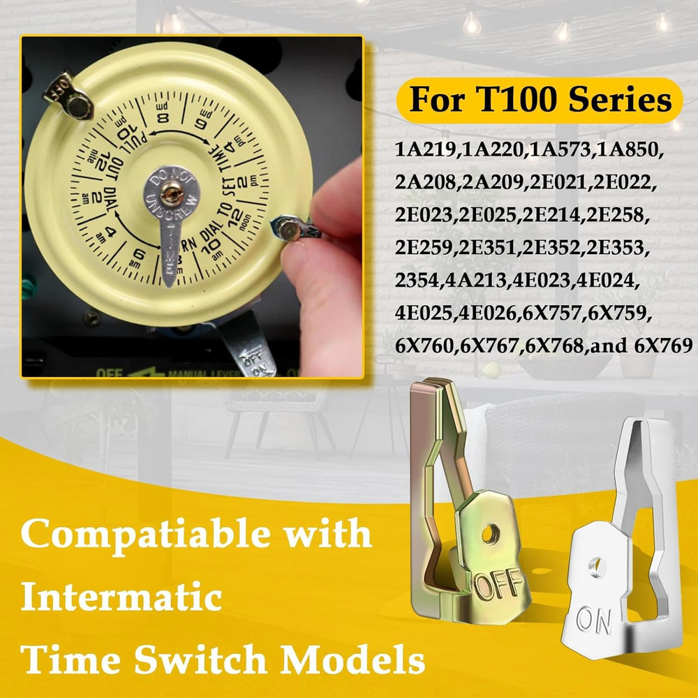 Time Switch Trippers Replacement Kit Compatible with Intermatic 156T1978A Used f