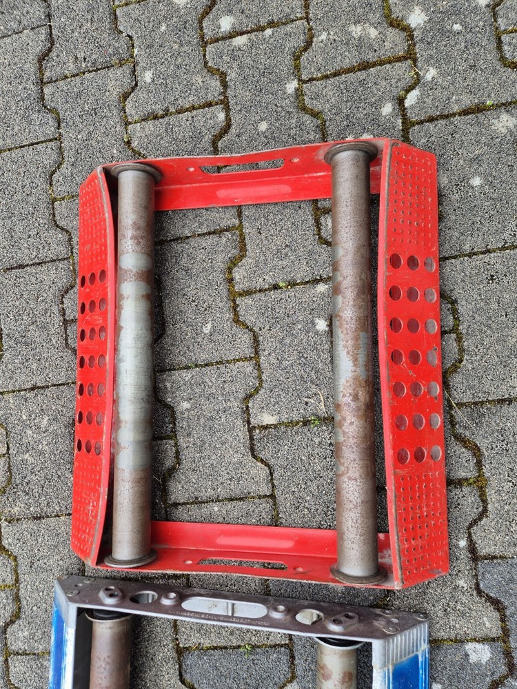 Rollprofi cable dispenser, red cable dispenser set