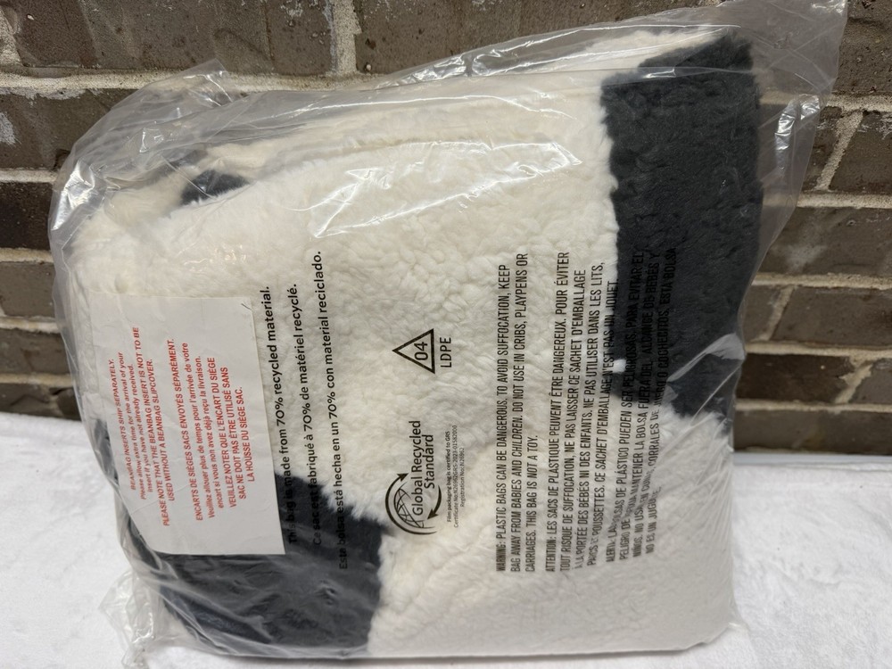 Pottery Barn Kids Anywhere Soccer Ball Beanbag Slipcover Only 37.5" Wide NEW