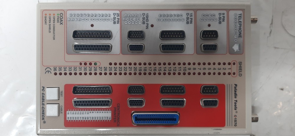 Weidmuller Paladin Tools 1570 PC Cable Check Tester
