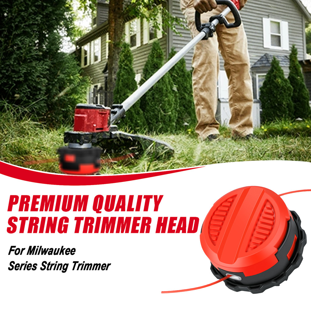 5PCS String Trimmer Head Fits Milwaukee M18 Easy load String Trimmers Weed Eater