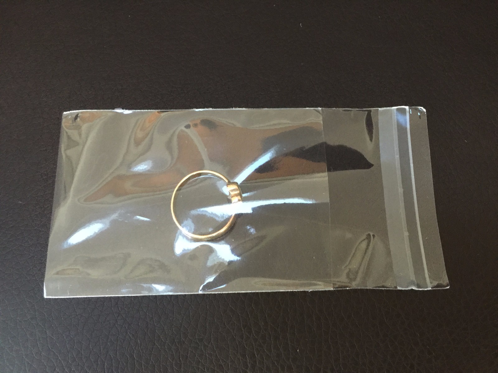 200 Plastic Self Adhesive Seal Clear Gift Jewelry Beads Packing Bags Packaging